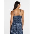 thumbnail image 4 of Time and Tru Women's Smocked Tank Top, Sizes XS-XXXL, 4 of 6