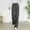 Dark Gray, variant on Juslio Women Pants High Elastic Loose Comfortable High Waist with Pockets Straight Pants