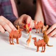thumbnail image 2 of Camel Toy Miniature Camel Models for Decoration 4Pcs Realistic Figurines, 2 of 2