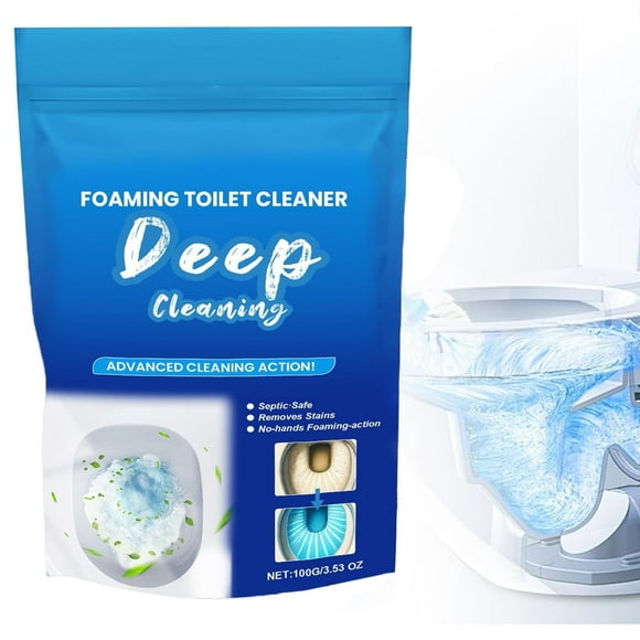 LCSWHB Deep Toilet Cleaner, Toilet Bowl Cleaner Toilet Cleane, Self Activating Powder for Toilet Bowl Cleaning, Powerful Foaming Toilet Bowl Cleaner, Deep Cleaning