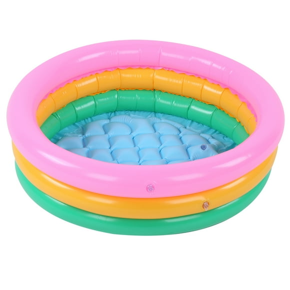 XYCCA Children Soft Inflatable Swimming Pool Kids Boy Round Shape Bright Color Baby Basin PoolM-082003