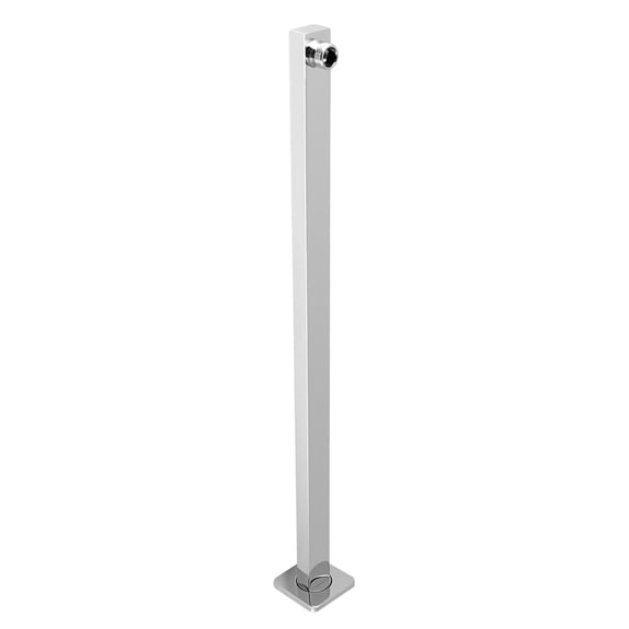 Yajisi 60cm Stainless Steel Shower Extension Arm, G1/2 Thread Wall Mounted Shower Arm for Bathroom, 23.62"