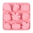 thumbnail image 2 of 2Pcs Fall Silicone Molds,Thanksgiving Autumn Silicone Chocolate Molds,Halloween Candy Mold,Fall Chocolate Molds,Leafs Acorns Pumpkins Shape for Party, 2 of 9