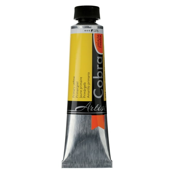 Cobra Water Mixable Oil Colour 40ml, Primary Yellow