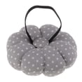thumbnail image 6 of Polka Dot Pumpkin Fabric Sewing Pin Cushion With Elastic Wrist Belt Grey, 6 of 8