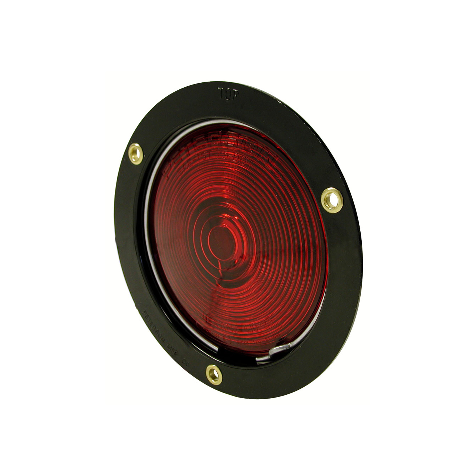 4 Inch Round, FlushMount Red Tail Light
