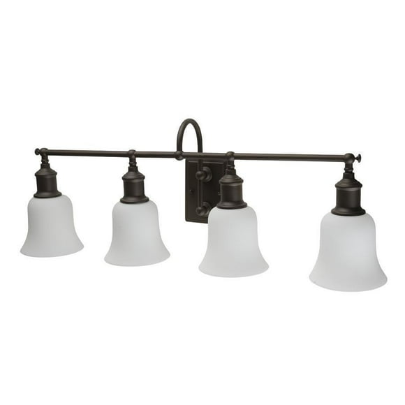 Beldi 25318-W4 Hershey Vanity 4 Lights Orb Finish, 30.7'' X 9.1'', Brown