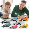 thumbnail image 2 of Ensemble de 8 Jouets d'Avion Moulés sous Pression, Modèles d'Avions pour Garçons et Filles - Jouets de Modèle d'Avion à Rétrofriction Moulés sous Pression, Cadeaux, Idéal pour la Collection et les Cadeaux de Fête, 2 of 6
