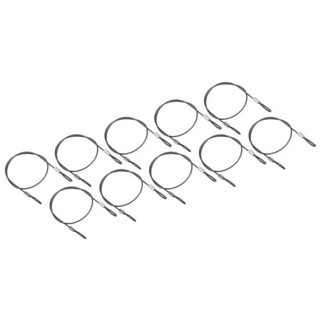 

Uxcell 16 Stage Lights Safety Cable 304 Stainless Steel 2mm Dia Security Rope 10 Pack