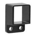 Aluminum Fence Standard Wall Mount 1 1/4" x 1 1/4" for Rails