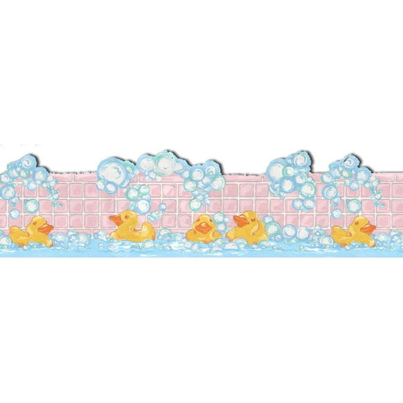 Kids Duck Wallpaper Border LA73596B