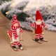 thumbnail image 2 of 5 Decoraciones Navideñas Decoraciones Creativas Muñeca De Esquí De Madera Colgante De Árbol De Navidad Mini Muñeca 6 * 10 Cm, 2 of 5