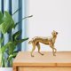 thumbnail image 5 of Estatuilla de perro de latón, estatua de perro, minicolección de animales, adorno de perro para estantería, sala de estar, hogar, oficina,, 5 of 9