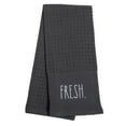 thumbnail image 4 of Rae Dunn Fresh Kitchen Towel, Oven Mitt & Potholder Kitchen Set,4 Piece, Gray, 4 of 10