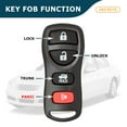 thumbnail image 4 of AKS KEYS New Replacement for Nissan 2002 - 2012 Keyless Entry Remote 4B FCC# KBRASTU15, 4 of 6
