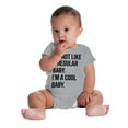 thumbnail image 4 of I'm a Cool Baby Funny Movie Quote Romper Boys or Girls Infant Baby Brisco Brands 12M, 4 of 6