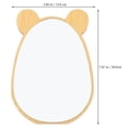 thumbnail image 4 of Miangastore 2 Sets Desktop Makeup Mirrors Daily Use Mirror Tabletop Makeup Mirror Home Accessory, 4 of 9