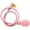 A-Pink, variant on Portable Rubber Shower Hose Bath Jet for Tub,1.3Meters Handheld Pet Shower Sprayer,Bath Tub Sink Spray Faucet Attachment for Pet Washing Hair Rinsing