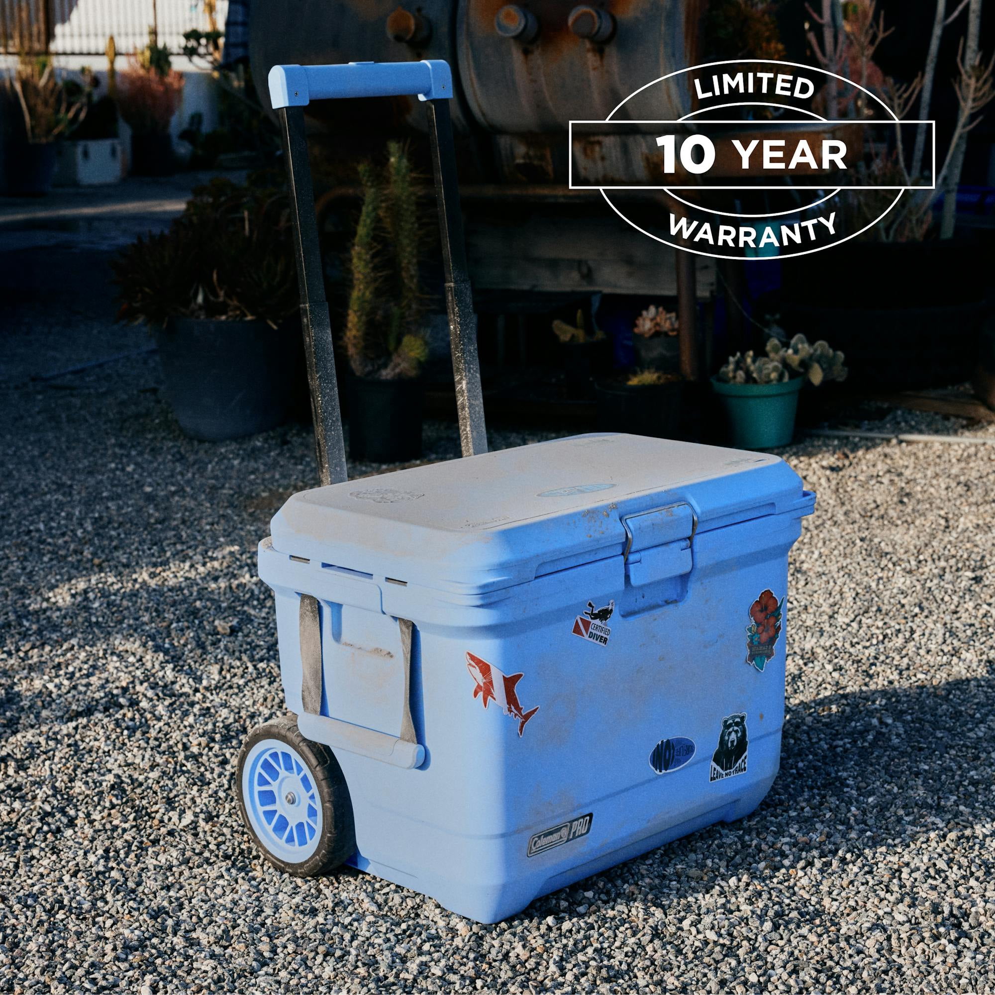 Coleman® Pro 55-Quart Wheeled Hard Cooler