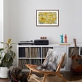 thumbnail image 4 of Art.com Yellow Roses Art Print by Silvia Vassileva, Brown Frame Wall Art, 29" x 21", 4 of 5