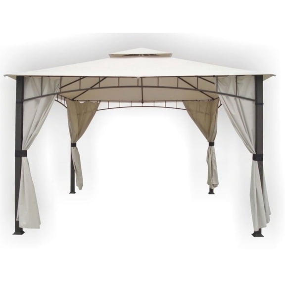 Garden Winds  Replacement Canopy Top for the SOHO 10 x 12 Gazebo, Beige, RipLock 350