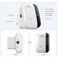 thumbnail image 2 of VENINGO WiFi Extender Signal Booster for Home Up to 5000 Sq. Ft and 50 Devices, 300Mbps Speed, Long Range Amplifier with Ethernet Port, 1-Tap Setup, 2 of 5