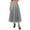 Gray, variant on GZWYHT Skirts for Women,Maxi Skirt Women's Pleated Skirt Mesh Skirt Fairy Skirt Mid Length Long Skirt Dance Skirt Long Skirts,Pleated Skirts,Beige Dress,Summer Skirts S