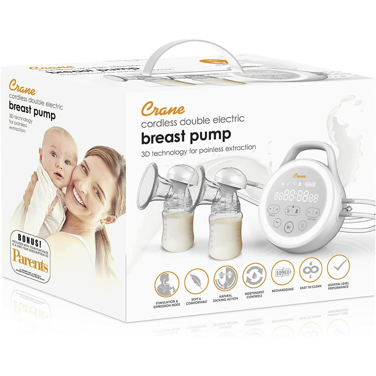 Crane Breast Lactation Massager, Pumping and Breastfeeding Essential,  Breast Massager for Added Comfort