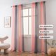 thumbnail image 2 of Cortina Yancorp, 132 x 160 cm, color rosa y gris degradado, con bolsillo para varillas, 2 of 7