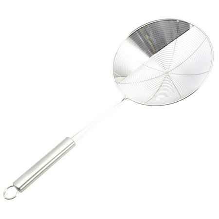 

Large Scoop Colander Skimmer Slotted Spoon Spider Strainer Skimmer Cooking Spoon Strainer