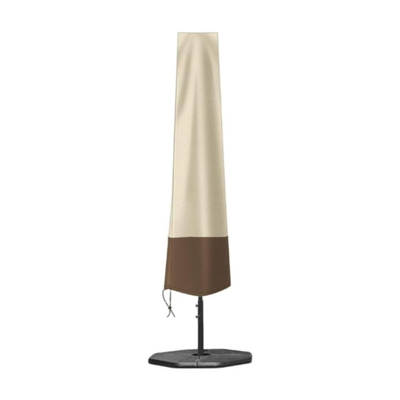 Funda protectora para sombrilla de patio, impermeable, resistente al viento, multifuncional, resistente a la lluvia. 210D
