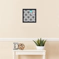 thumbnail image 3 of PinPix 12x12 Custom Cork Bulletin Board Grand Floral Motif Poster Board Has a Fabric Style Canvas Finish, Framed in Grand Floral Motif, by ArtToFrames (PinPix-181), 3 of 5