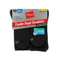 thumbnail image 4 of Hanes Boys Double Tough Durability Crew Socks, 10 Pack, 4 of 4