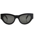 thumbnail image 2 of Gafas de sol SAINT LAURENT Glam Cat Eye con montura negra para mujer, 2 of 3
