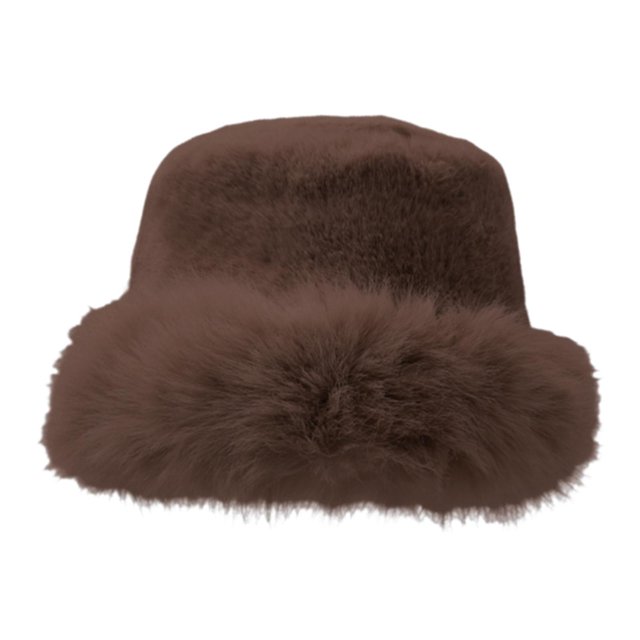 Sombrero de pescador de invierno, elegante, moderno y grueso, ideal para fiestas y patinaje. Marrón