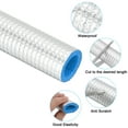 thumbnail image 3 of Uxcell 6.6Ft 13/16"ID 1-1/4"OD Insulation Foam Tube with Aluminum Foil,Silver Blue, 3 of 5