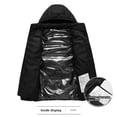 thumbnail image 3 of Lightweight Heating Coat, Infrared Heating Body Warmer Energy Saving USB Polyester Close Fitting  for Men for Motorcycles, 3 of 8