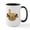 White/Black Inside, variant on CafePress - Crazy Alpaca Lady Mugs - 15 oz Ceramic Large White Novelty Mug