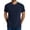 Navy Blue, variant on COOFANDY Men's Casual Henley Shirts Short Sleeve Stylish Cotton Summer T-Shirt for Men Breathable Henley Button Placket Basic Tees
