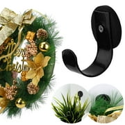 1pc Magnetic Wreath Hanger Wreath Holder Wreath Hanger Metal Front Door Hook for Christmas Decorations