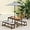 Blue, variant on 2-in-1 Kids Picnic Table, Wooden Kids Outdoor Tables with Removable Umbrella & Cushions, Fits 4 Children, Indoor Outdoor Toddler Picnic Table for Backyard Lawn & Patio (Blue)