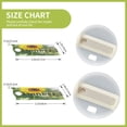 thumbnail image 3 of Kdxio Not All Who Wander Are Lost Name Plate Compatible Stanley Cups Name Tag Acrylic Nameplate Tumbler Lid Topper for Cup Accessories, 3 of 9