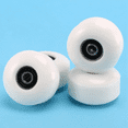 thumbnail image 2 of Roues de Skateboard avec Roulements 52X30mm Roues de Rue Pièces de Skateboard Cruiser Roues de Longboard (20) Blanc, 2 of 5