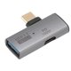 thumbnail image 3 of 2 in 1 USB C to USB 3.2 Adapter OTG PD100W Charging 10Gpbs Transfer Type C to USB3.2 Female Adapter for Phone Tablet, 3 of 4