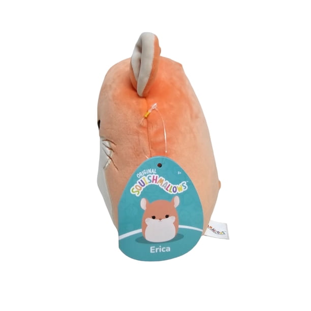 Squishmallows Erica the Orange Hamster Plush for Classrooms