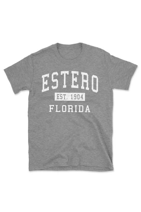 Estero Florida Classic Established Men's Cotton T-Shirt