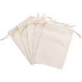 thumbnail image 4 of 5/10/20 piezas/lote de bolsas de algodón con cordón para almacenamiento, paquete de regalo para fiesta de Año Nuevo, bolsas de boda de varios tamaños de 8 x 10/10 x 15/15 x 20/20 x 30 cm, 4 of 4