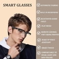 thumbnail image 4 of Smart Glasses, Ai Smart Glasses with HD Camera, Video Recording, Music Playback, Hands-Free Calling, for Home/Office/Outdoor, 4 of 7