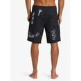 thumbnail image 4 of Quiksilver Men's Boardshorts Surfsilk Straight Leg 19" Swimming Trunk Shorts (40, Tarmac Black), 4 of 5