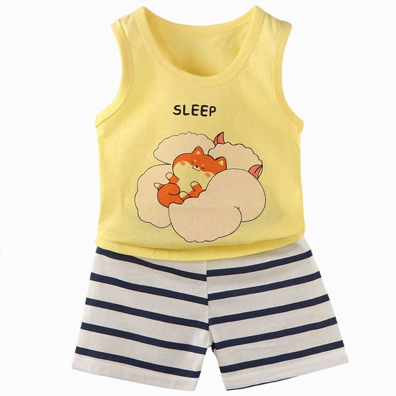 Toddler Boy Summer Outfit Short Sleeve Shirts Top and Casual Shorts Set Cute Kids Clothes 6-12 Months 12-24 Months 2t 3t 4t 5t 6t 7t 8t 9t Children 12-18 Months